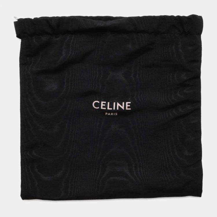 Pre Owned Celine Beige Shiny Calfskin Teen Besace Safari Shoulder Bag