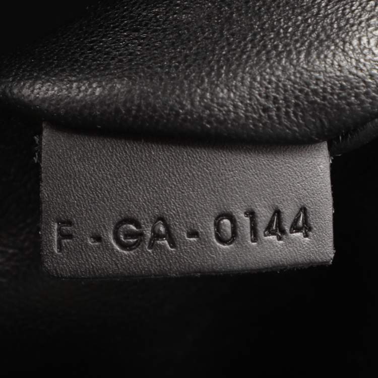 Pre Owned Celine Multicolor Leather and Felt Micro Luggage Tote