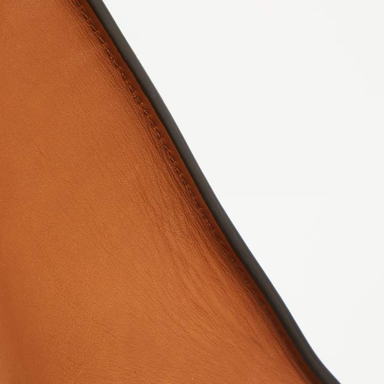 Pre Owned Celine Brown Leather Medium Phantom Luggage Tote