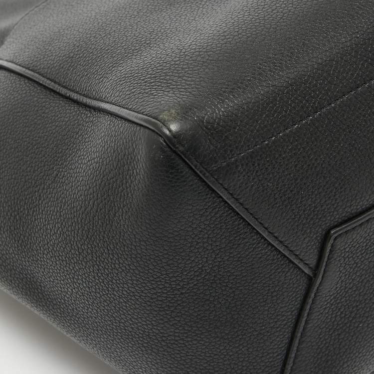 Pre Owned Celine Black Leather Sangle Bucket Bag
