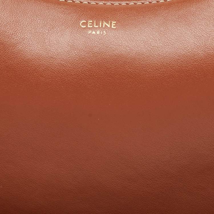 Pre Owned Celine Brown Leather Ava Hobo