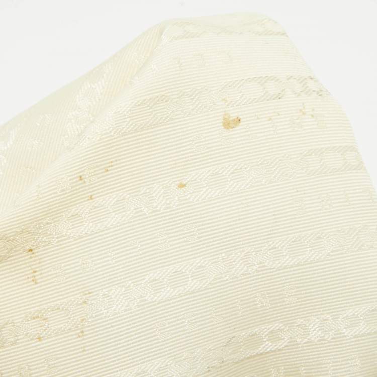 Pre Owned Celine White Leather Bittersweet Studded Hobo