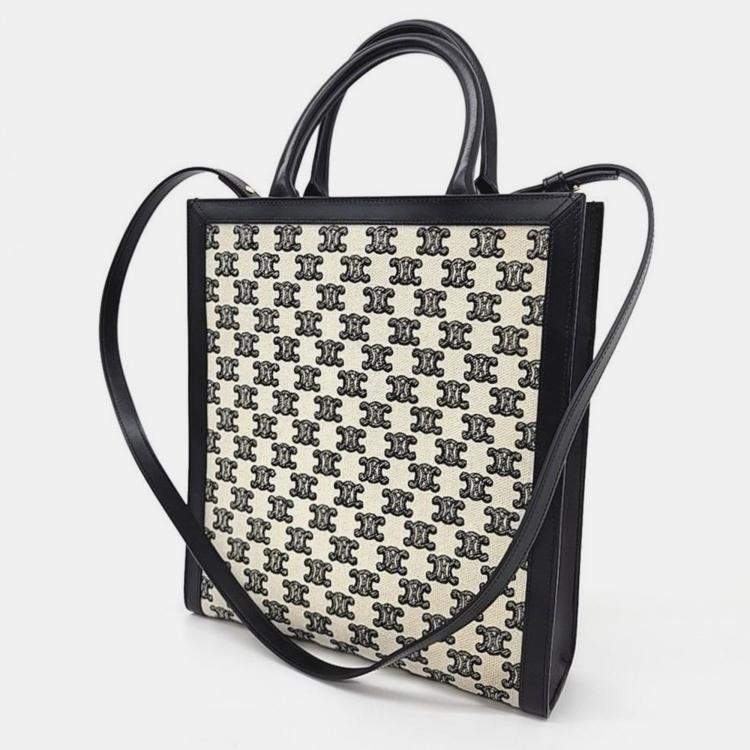 Pre Owned Celine Triumph Small Vertical Cabas Bag