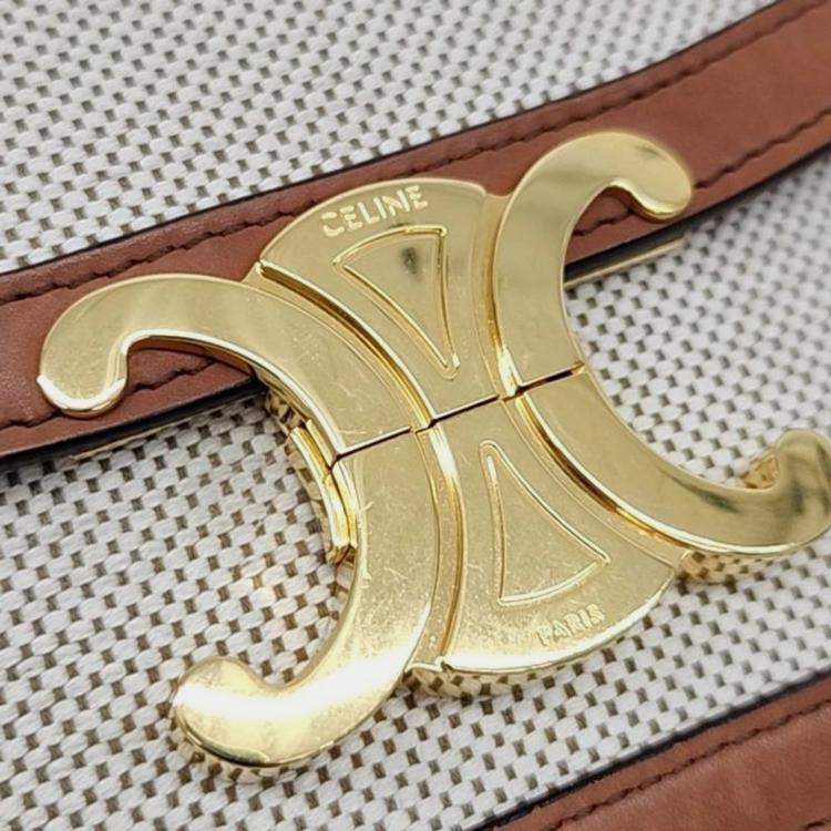 Pre Owned Celine Triumph Tin Bag