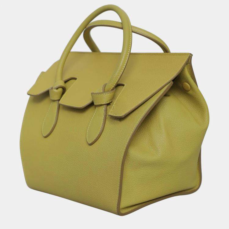 Pre Owned Celine Mini Tie Knot Tote Bag
