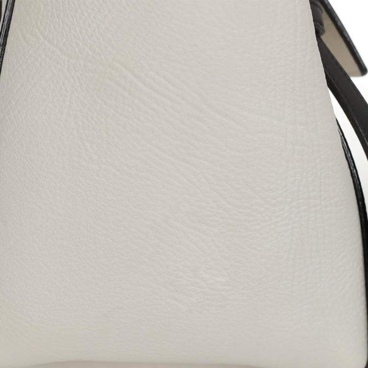 Pre Owned Celine Two-Tone Grained Calfskin Mini Belt Bag