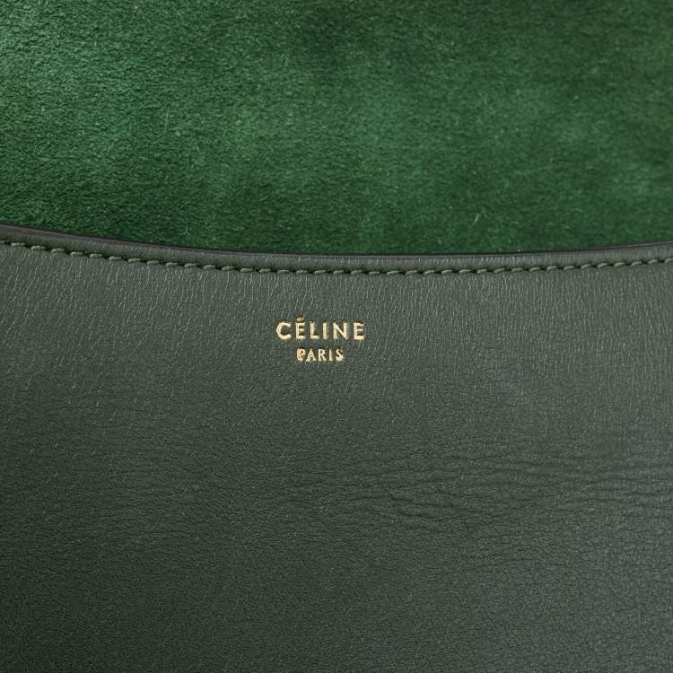 مملوكة مسبقًا حقيبة كلاتش سيلين دايموند جلد وسويدي متعددة الألوان