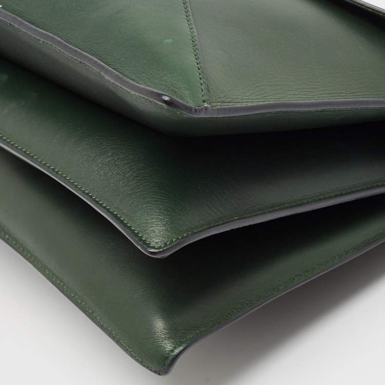 مملوكة مسبقًا حقيبة كلاتش سيلين دايموند جلد وسويدي متعددة الألوان