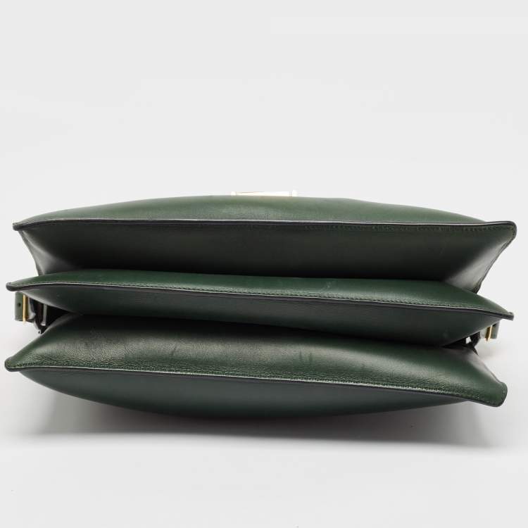 مملوكة مسبقًا حقيبة كلاتش سيلين دايموند جلد وسويدي متعددة الألوان