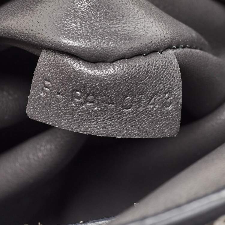 Pre Owned Celine Grey Python Medium Phantom Luggage Tote