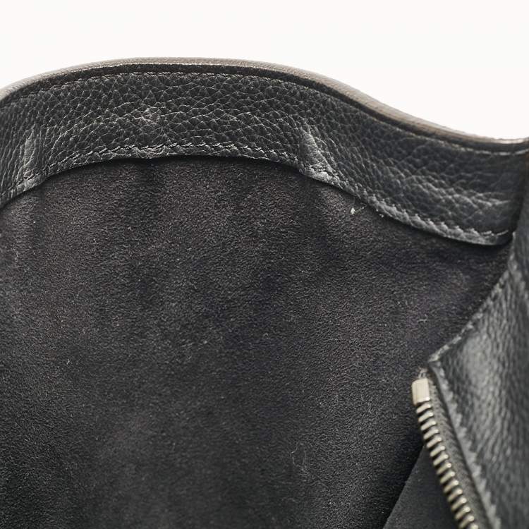 Pre Owned Celine Black Leather Mini Luggage Tote