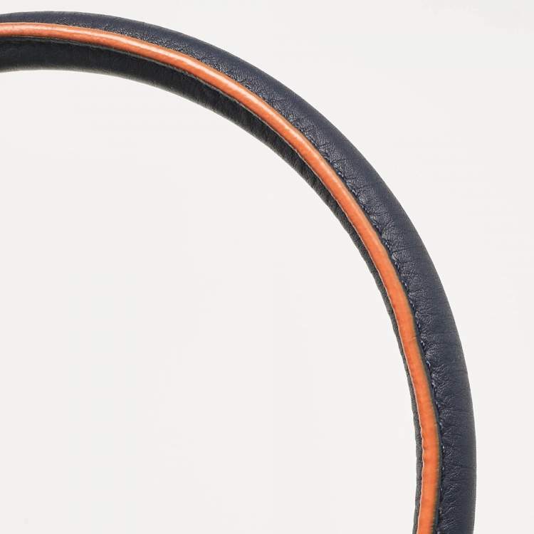 مملوكة مسبقًا Celine Navy Blue Leather Medium Phantom Luggage Tote