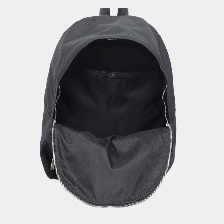 Pre Owned Celine Black Nylon Backpack