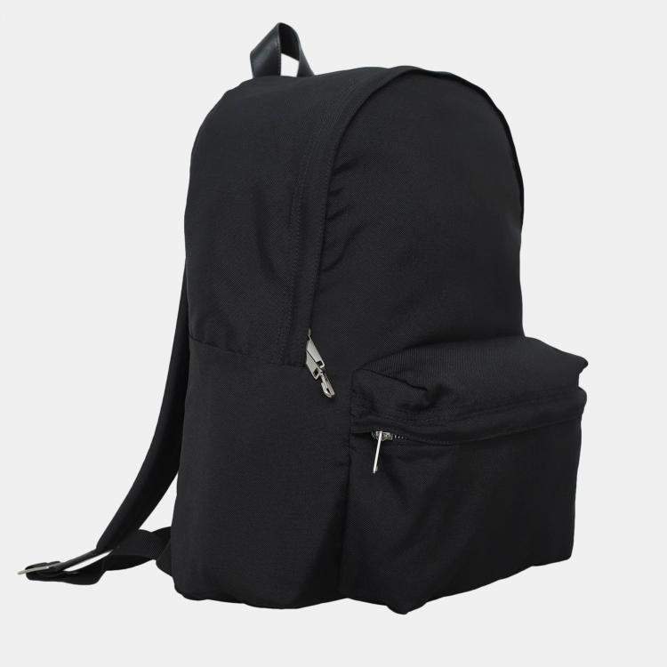 Pre Owned Celine Black Nylon Backpack