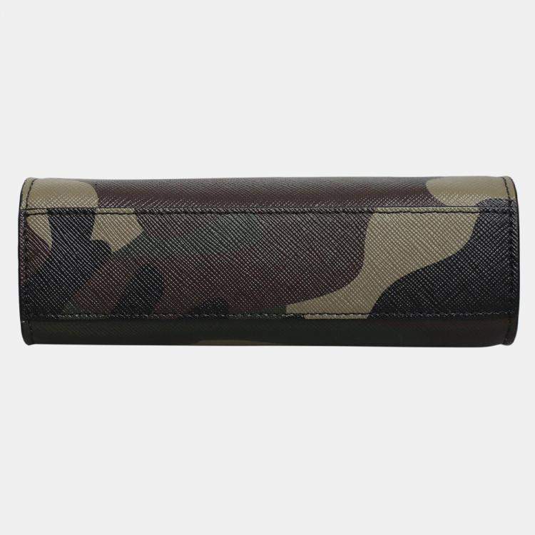 Pre Owned Celine Camouflage Mini Cabas Vertical Bag