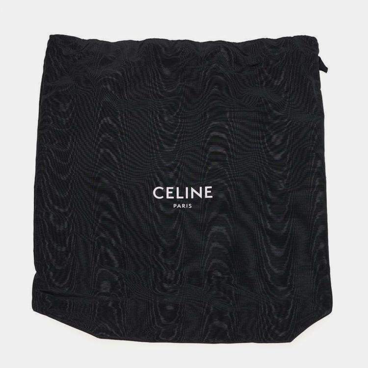 Pre Owned Celine Big Bag Light Taupe Calf Leather Small Size Bag