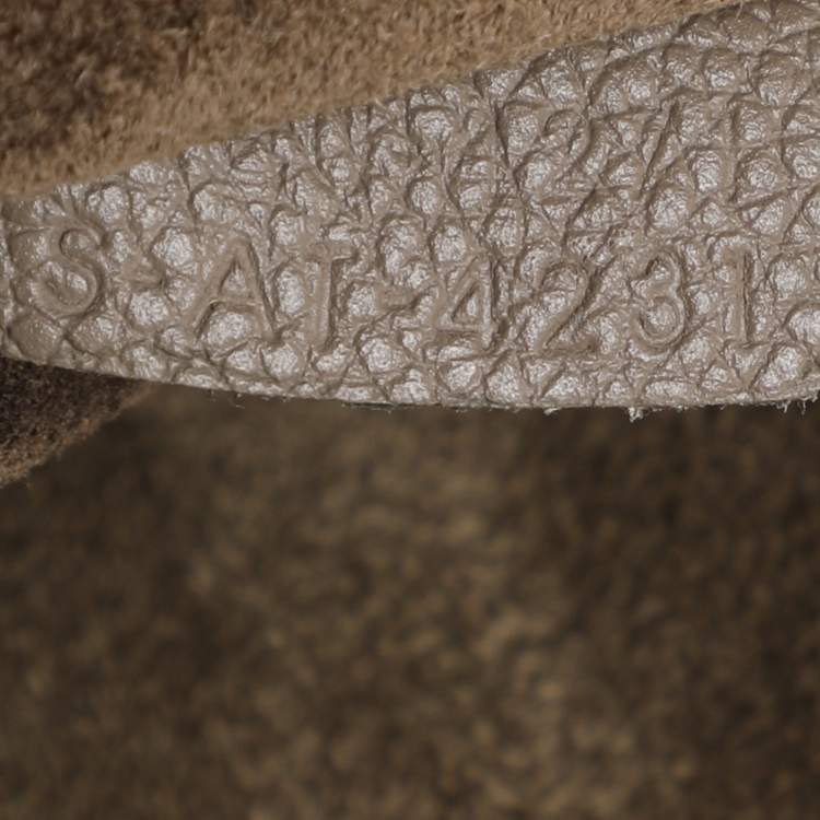 Pre Owned Celine Grey Leather Small Cabas Phantom Tote