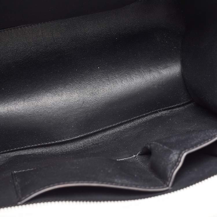 Pre Owned Celine Multicolor Leather Mini Luggage Tote