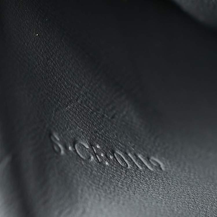 Pre Owned Celine Grey Leather Medium Classic Box Shoulder Bag