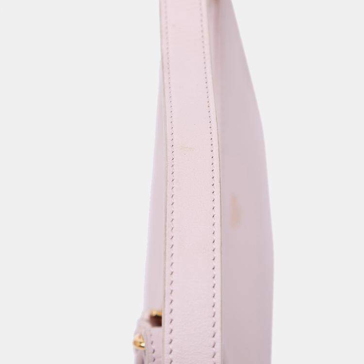 Pre Owned Celine Pink Mini Smooth Calfskin Ava Shoulder Bag