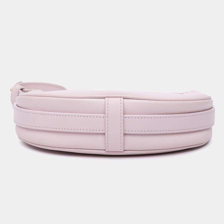 Pre Owned Celine Pink Mini Smooth Calfskin Ava Shoulder Bag