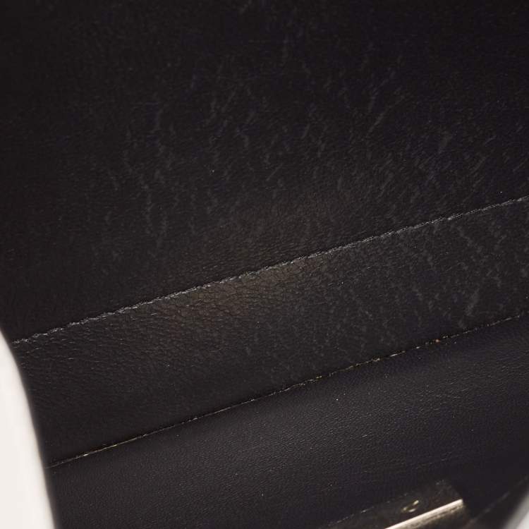 Pre Owned حقيبة كلتش سيلين دايموند جلد وشعر عجل متعدد الألوان