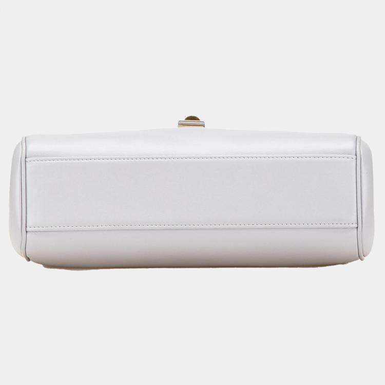 Pre Owned Celine Grey Teen Smooth Calfskin Soft 16 Crossbody