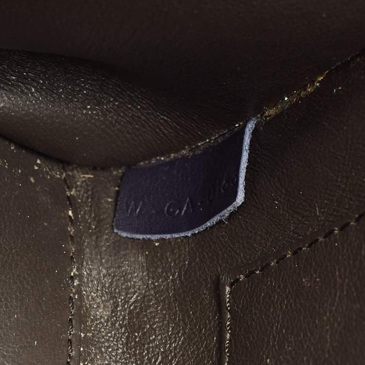 Pre Owned Celine Tricolor Leather and Python Nano Luggage Tote