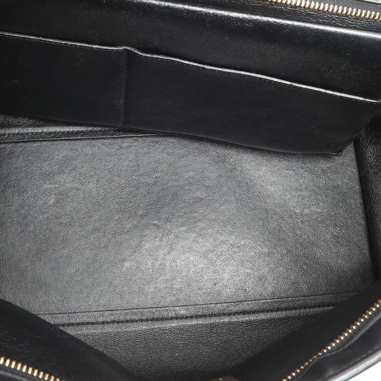 Pre Owned Celine Tricolor Leather Mini Trapeze Bag