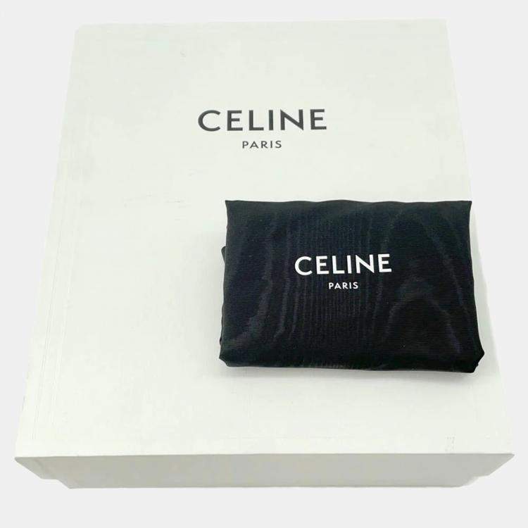 Pre Owned Celine Beige Leather Medium Ava One Shoulder Bag 