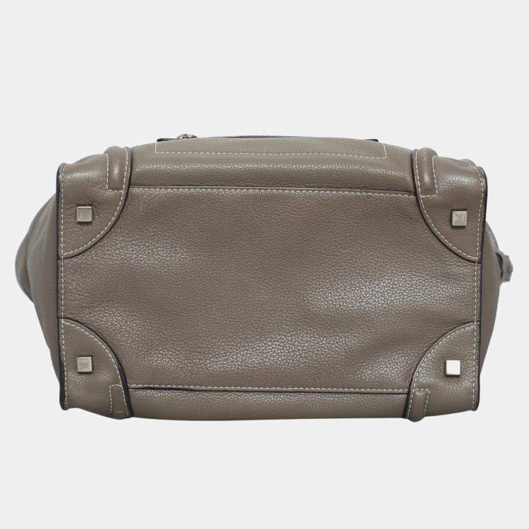 Pre Owned Celine Mini Luggage Soft Tote