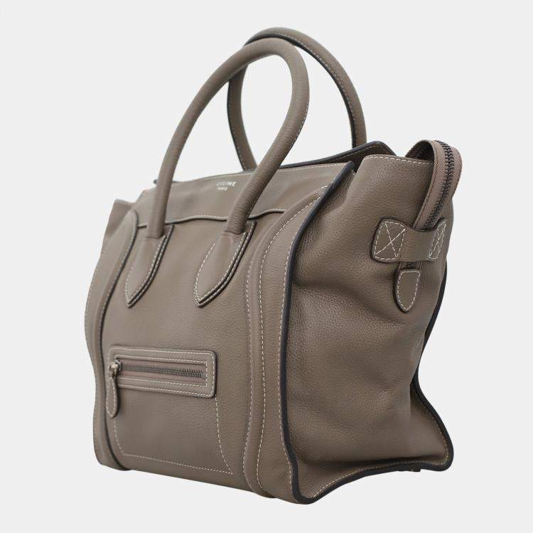 Pre Owned Celine Mini Luggage Soft Tote