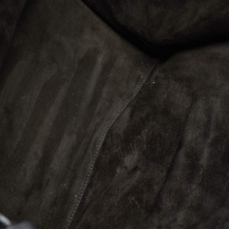 Pre Owned Celine Black Leather Large Phantom Luggage Tote