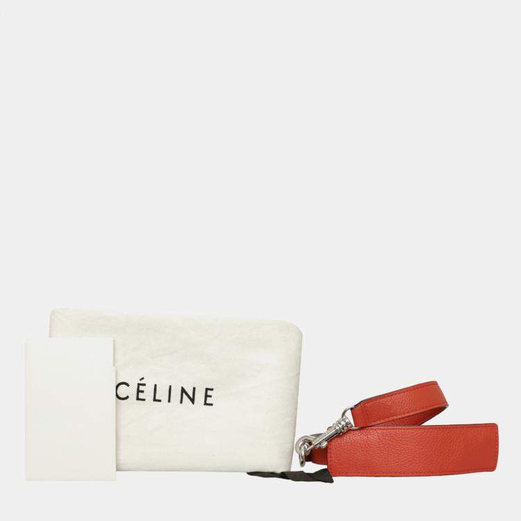 مملوكة مسبقًا Celine Trapeze Orange Bag
