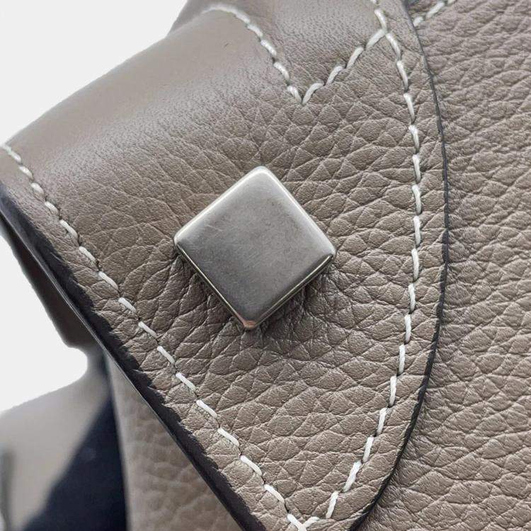 Pre Owned Celine Luggage Shopper Micro Suri Leather Tote Bag