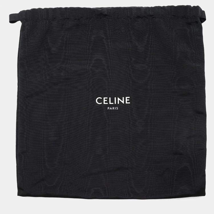 Pre Owned Celine Luggage Shopper Micro Suri Leather Tote Bag