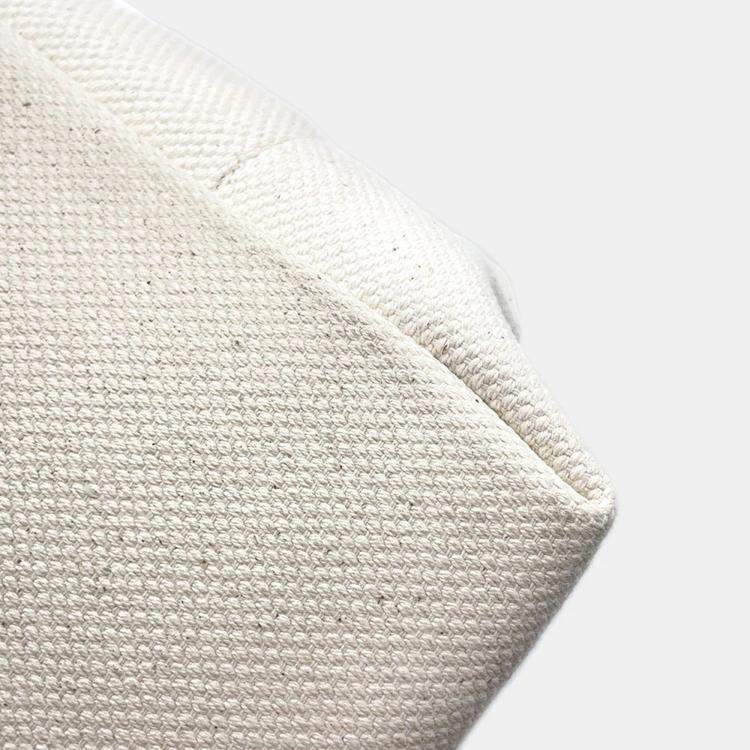 Pre Owned Celine Horizontal Cabas White/Brown Canvas Leather Tote Bag