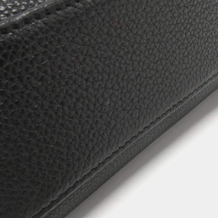 Pre Owned Celine Soft 16 Teen Black Leather Shoulder Bag