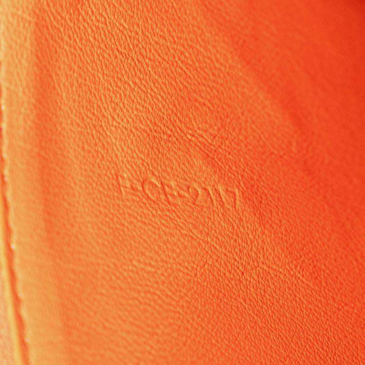 Pre Owned Celine Red Medium Calfskin Classic Box
