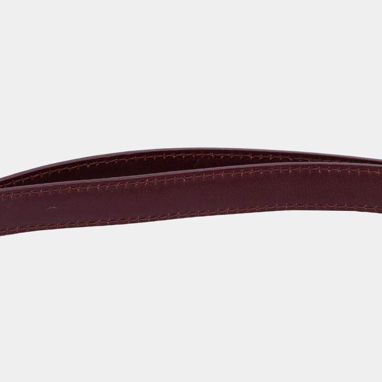 Pre Owned Celine Red Small Calfskin Classic Box