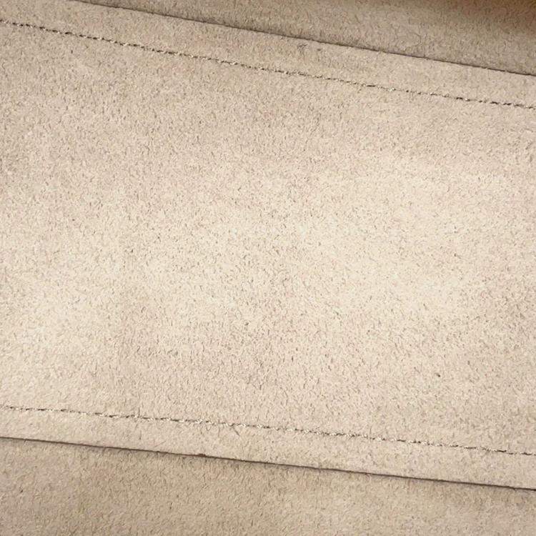 Pre Owned Celine Belt Bag Nano Beige Leather Top Handle Bag