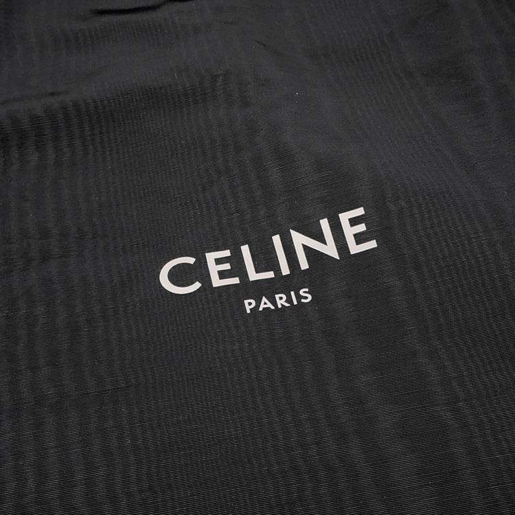 Pre Owned Celine Luggage Shopper Black Leather Size Micro