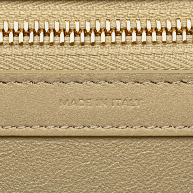 مملوكة مسبقًا Celine White Smooth Calfskin Soft 16 Cabas