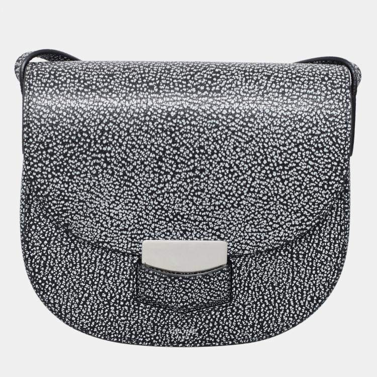 Pre Owned Celine Small Trotteur Crossbody Bag