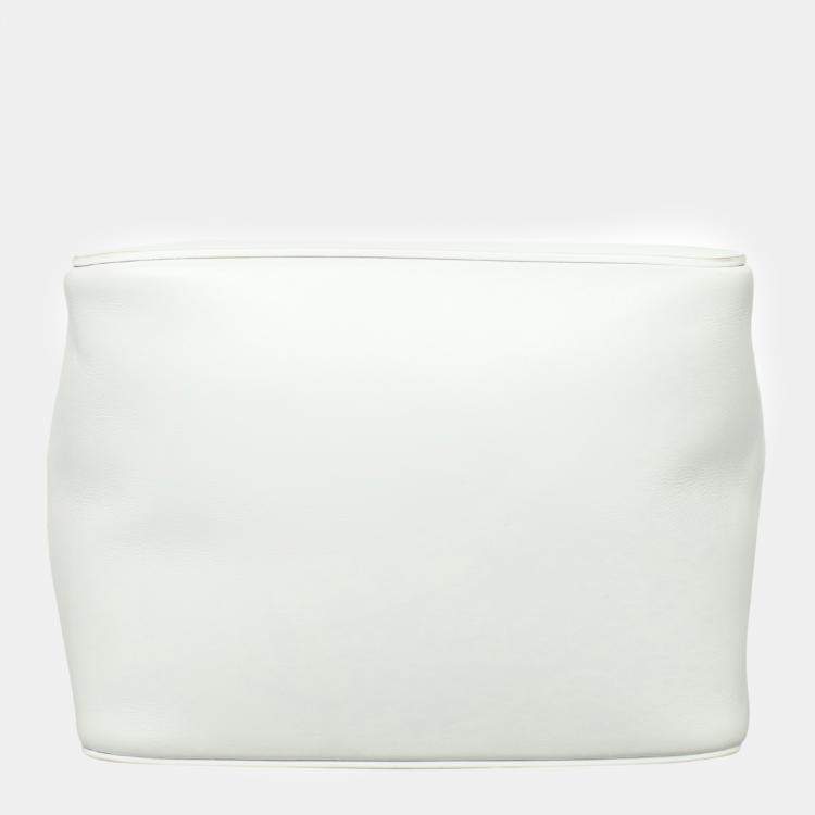 Pre Owned Celine Folded Cube Leather Satchel