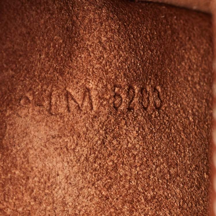 Pre Owned Celine Brown Leather Medium Ava Triomphe Shoulder Bag