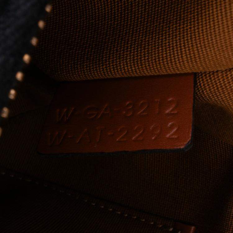 Pre Owned Celine Brown Triomphe Coated Canvas Ava Shoulder Bag
