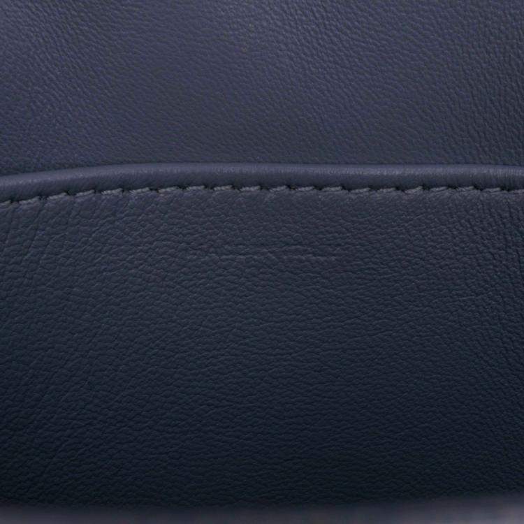 Pre Owned Celine Purple Teen Calfskin Classic Box