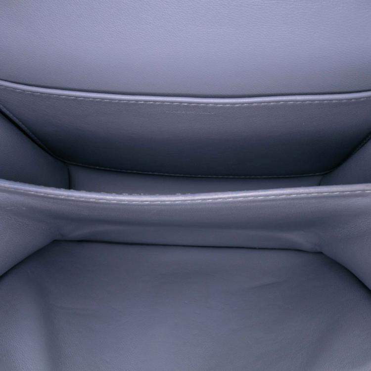 Pre Owned Celine Purple Teen Calfskin Classic Box