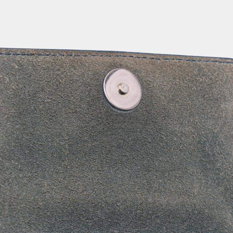 Pre Owned Celine Blue Nano Leather Belt Satchel